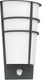 Eglo breganzo 1 - buitenverlichting - ip44 - wandlamp - 2 lichts - antraciet - wit