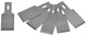 Sw stahl reserve mesjes scraper blades 20 mm 10pc sw steel
