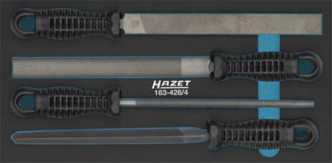 Hazet feilensatz file set in soft foam inl.