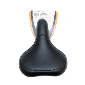 Selle comfort zadel e-bike zwart, zonder strop