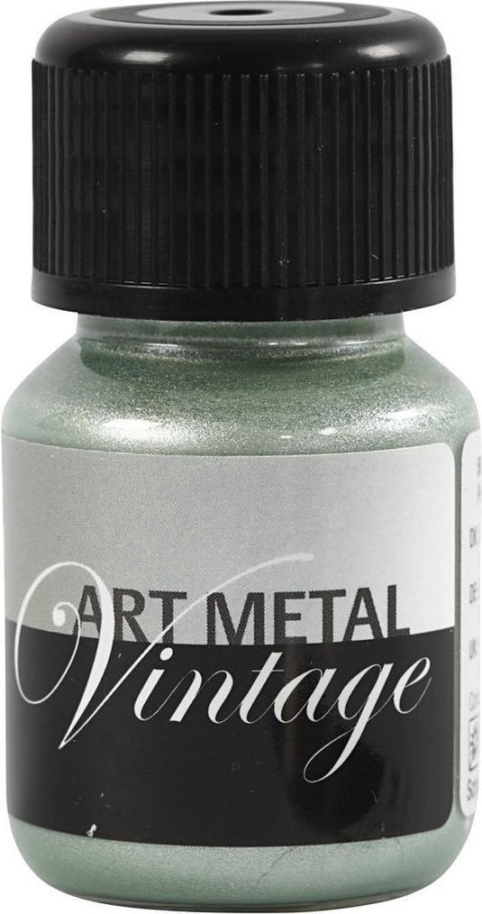 Creativ company schjerning art metal parelmoer groen 30ml