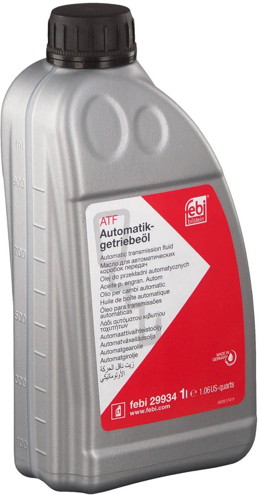 Febi bilstein gearbox oil vw 1 ltr. red aisin warner aw1