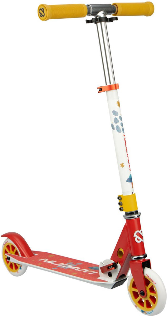 Nijdam vouwstep - exclusive supernova ranger - rood - aluminium frame