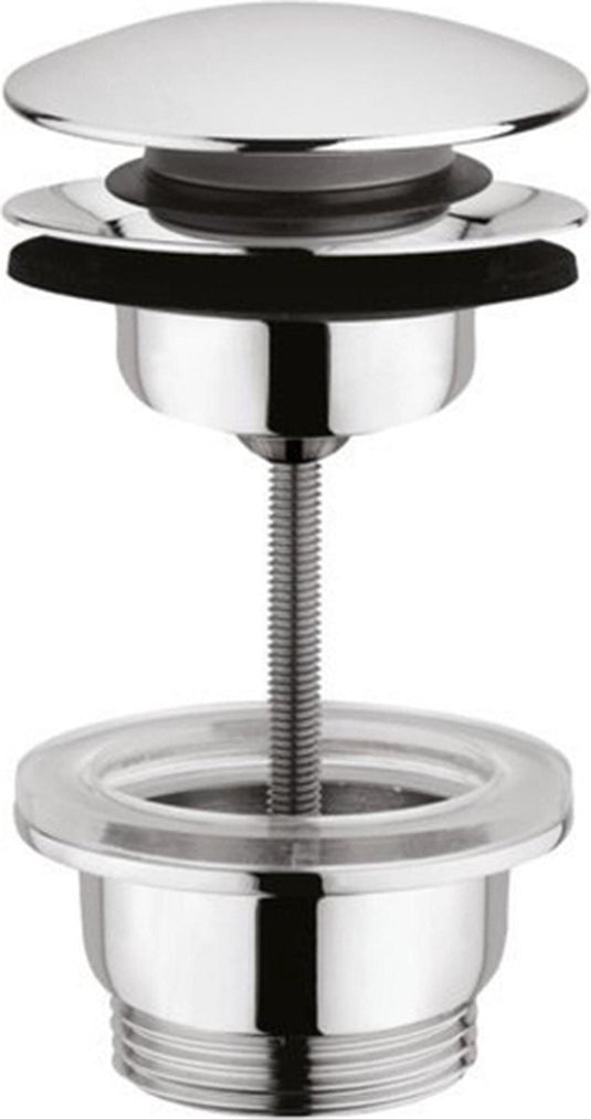 Plieger roma afvoerplug - 2 in 1 design - 1 1 4 - chroom