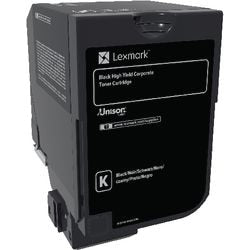 Tonercartridge lexmark 74c2hke zwart