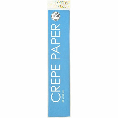 Globos crepepapier 50x250cm babyblauw pak a 12 rol
