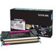Tonercartridge lexmark c748h1mg magenta