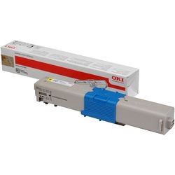 Tonercartridge oki 44973533 geel
