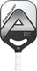 Ama sport pickleball paddle pp002-c1s zilver zwart – graphite surface – 20 mm kern – aero-duraedge air dynamic throat –
