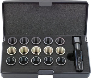 Ks tools draadtappen set end thread rep. set m1 14x1.25mm 16 pcs.