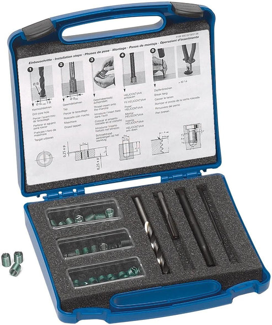 Böllhoff gewindereparatursortiment helicoil plus rep. pack helicoil m10 x 1.5