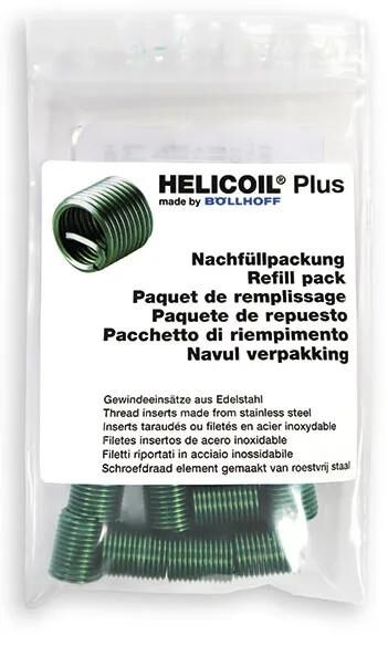 Böllhoff schroefdraad inzetstuk helicoil plus refill pack helicoil m6 12.00mm
