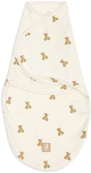 Jollein wrapper - slaapzak baby - 0-3 maanden - mini teddy bear