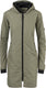 Agu long bomber regenjas urban outdoor dames - groen