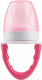 Dr. brown's fresh firsts feeder - voedingsspeen - roze