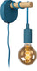 Lucide pola - wandlamp kinderkamer - 1xe27 - blauw