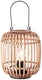 Brilliant woodrow - tafellamp - e27 max 1x40w - zwart rotan
