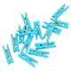 Globos miniknijpers zakje a 24 stuks blauw