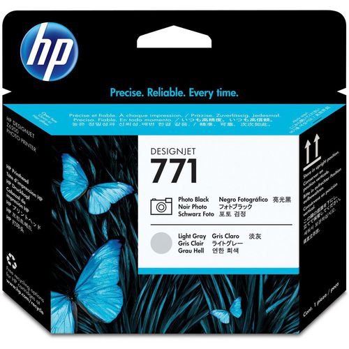 Printkop hp ce020a 771 zwart, lichtgrijs