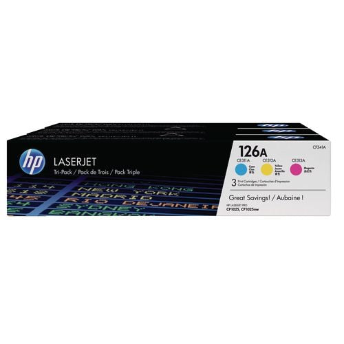 Tonercartridge hp 126a cf341a 3 kleuren