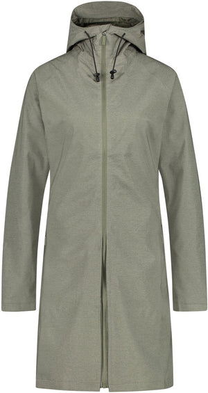 Agu seq - regenjas dames - 2-in-1 poncho - groen - s - ademend - wind- en waterdicht - ventilatie in rugpaneel