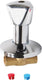 Kirchhoff inbouw stopkraan - chroom - 22 mm - met rozet