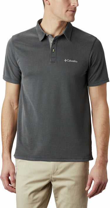 Columbia nelson point™ polo - polo shirt - heren polo - zwart - maat l