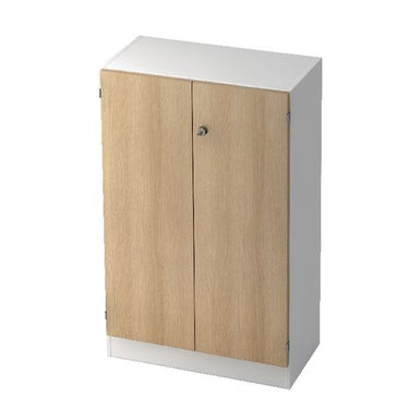 Bach kast hammerer sg 6550 melamine 800x420x1270mm wit eiken