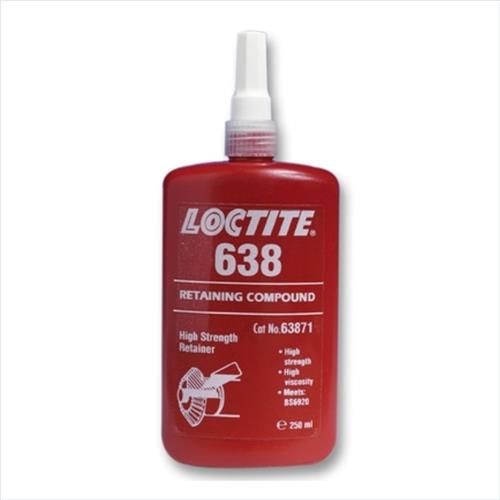 Loctite bevestigingsmiddel 638 250ml