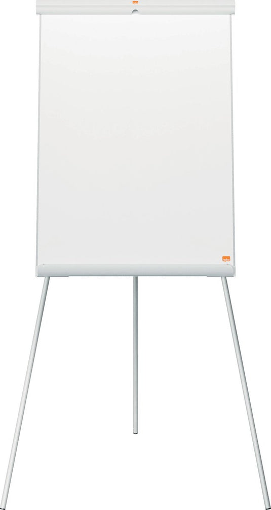 Nobo schildersezel premium plus vrijstaand hout, kunststof, staal wit