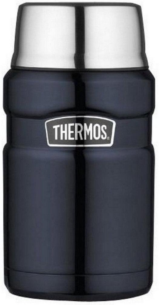 Thermos king voedseldrager 710 ml - mat zwart