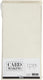 Creativ company cc kaarten enveloppen off-white 15x15 cm 50 sets