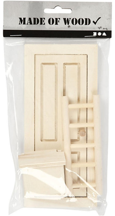 Creativ company kabouterdeur l: 8cm h: 18 cm