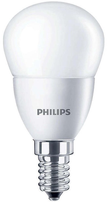 Philips led philips - corepro led lustre e14 kogel mat 5w 470lm - 827 zeer warm wit | vervangt 40w