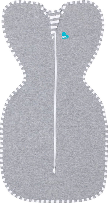 Love to dream ™ babyslaapzak swaddle up™ - inbakeren - baby 3-6 maanden - 6-8.5 kg - all season - 1.0 tog - grijs