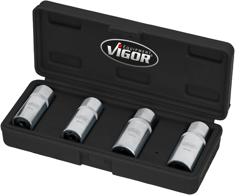 Load image into Gallery viewer, Vigor stehbolzendreher v6412 4 stud bolt extractor sets hazet
