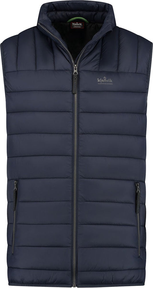 Kjelvik dean heren outdoorbodywarmer - navy