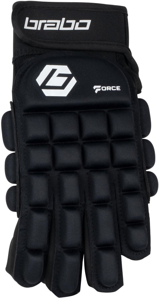 Brabo force full finger indoor hockeyhandschoen senior