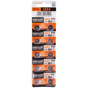 Maxell lr44 ag13 a76 l1154f battery