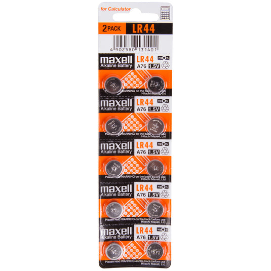 Maxell lr44 ag13 a76 l1154f battery