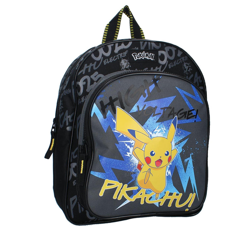 Load image into Gallery viewer, Vadobag rugzak pokémon pikachu 30x25x11cm zwart
