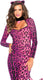 Leg avenue pretty pink cougar catsuit