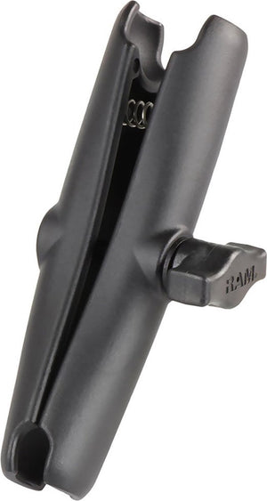 Ram mounts double socket enkelvoudige zwenkarm zwart