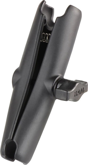 Ram mounts double socket enkelvoudige zwenkarm zwart