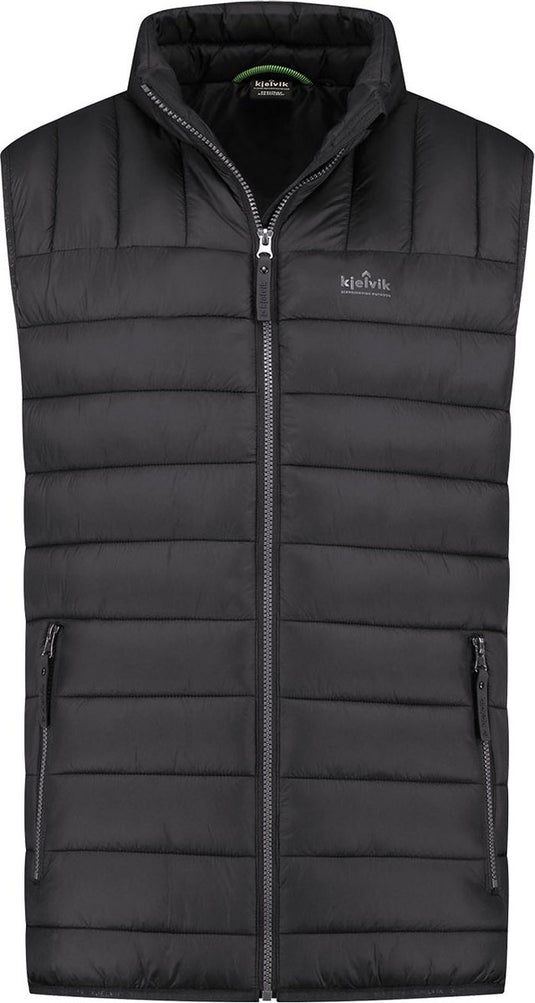 Kjelvik dean heren outdoorbodywarmer - black
