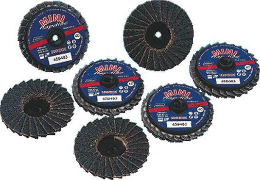 Norton lamellenscheibe mini flap x-treme r828 lamelles. tr.50mm p60