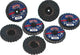 Norton lamellenschijf mini flap x-treme r828 lamelles. tr.50mm p60