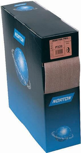 Norton schuurpapier rotolo foam rotolo foam pro p400 115mmx25m