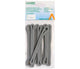 Campking rubber ringen grijs 13x0,5x0,5cm 8st