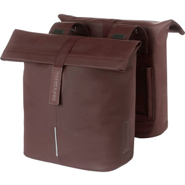 Basil Tas City Dubbel Vegan Leather | Roasted Brown
